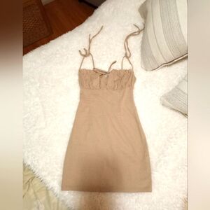 blue dress for baby girl Amber Cable Knit Halter Neck Bodycon Dress